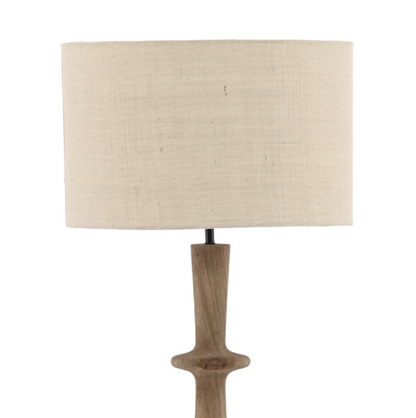 Mango Wood Floor Lamp