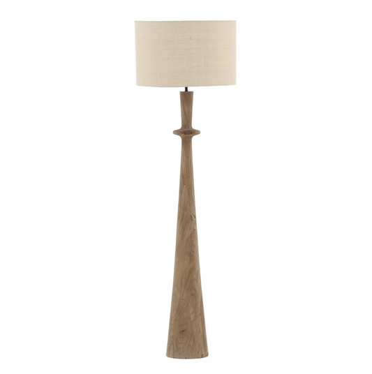 Mango Wood Floor Lamp