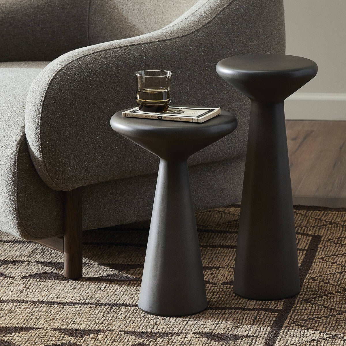 Ravine Concrete Accent Table Set